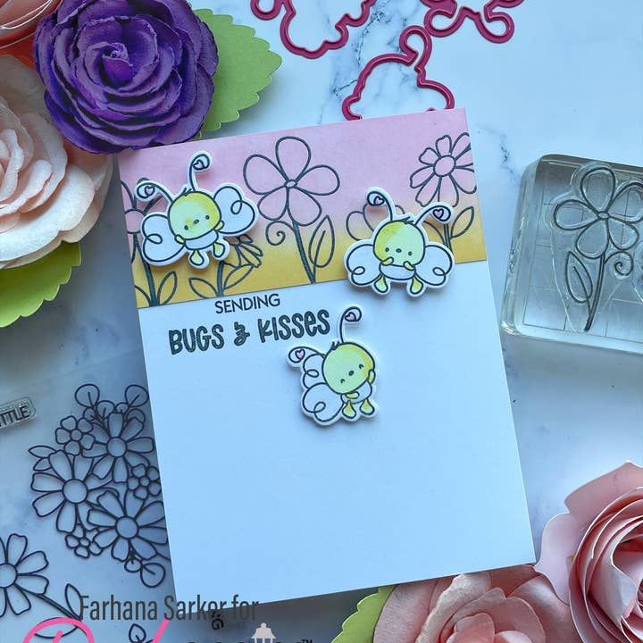 Pink and Main - Wholesale Rubber/Decorative Stamp - My Little Love Bug11