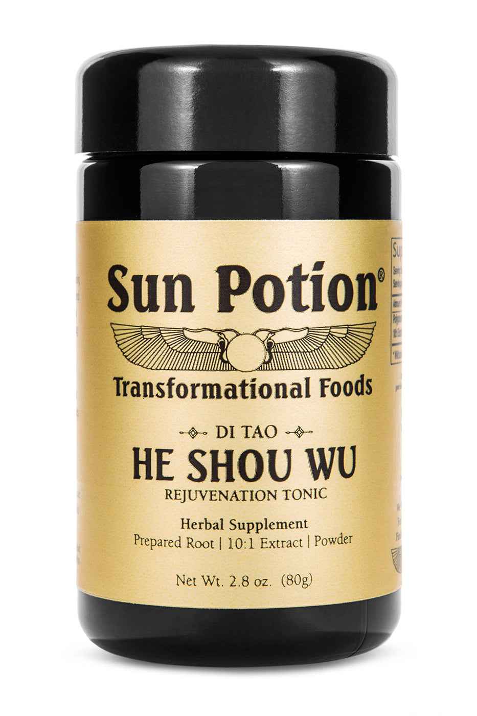 Sun Potion - Wholesale Protein/Superfood Powder - He Shou Wu (Wildcrafted)