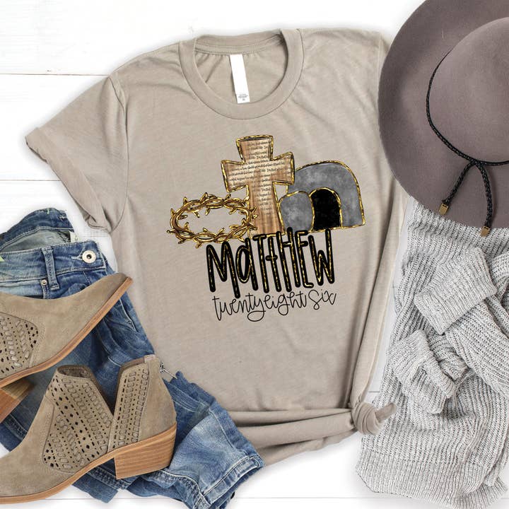 Matthew 26 Tee for wholesale by Love in Faith