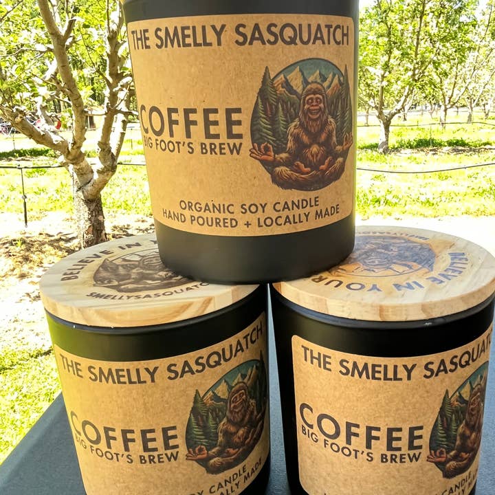 Vela de Soja Orgánica de 10 oz para venta al por mayor de The Smelly Sasquatch