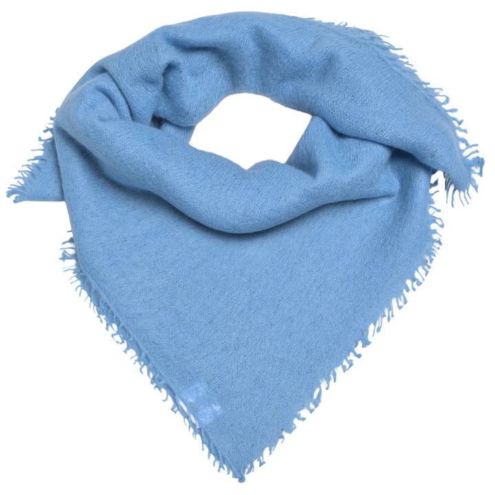 Cashmere Bandana Feli-cs in Aquarius für den Großhandel von cute stuff GmbH