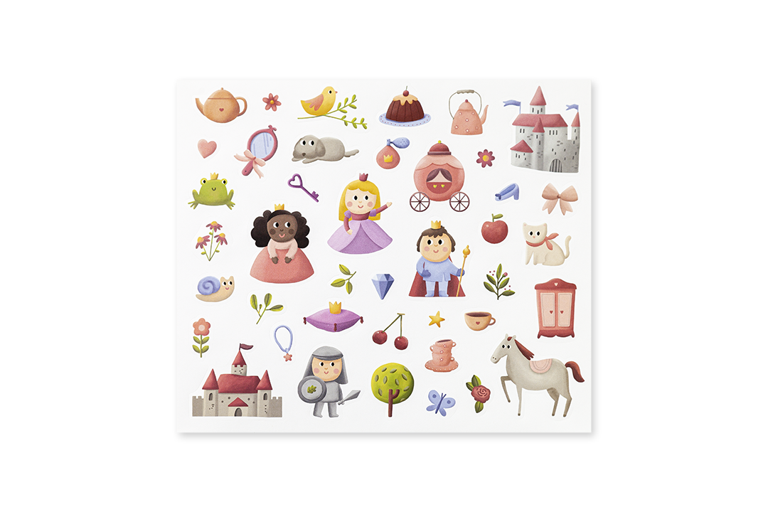 Edicare Editora, Lda. - Wholesale Sticker - Kids & Baby - PRINCESS - 160 STICKERS3