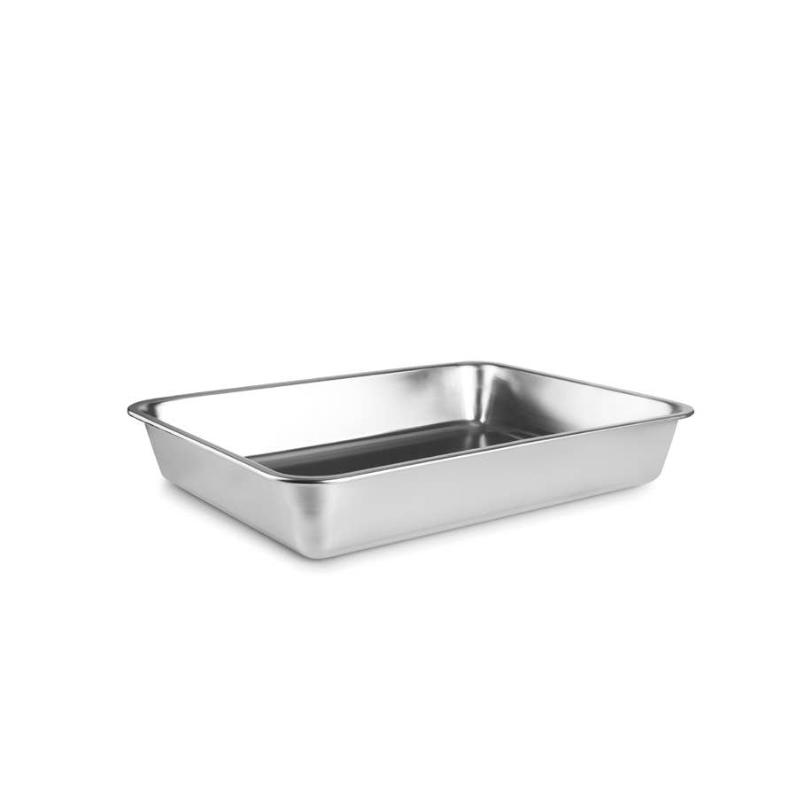 Ibili – Conjunto de panelas por atacado – IBILI - Assadeira Retangular.Food 29,80X23,60X50