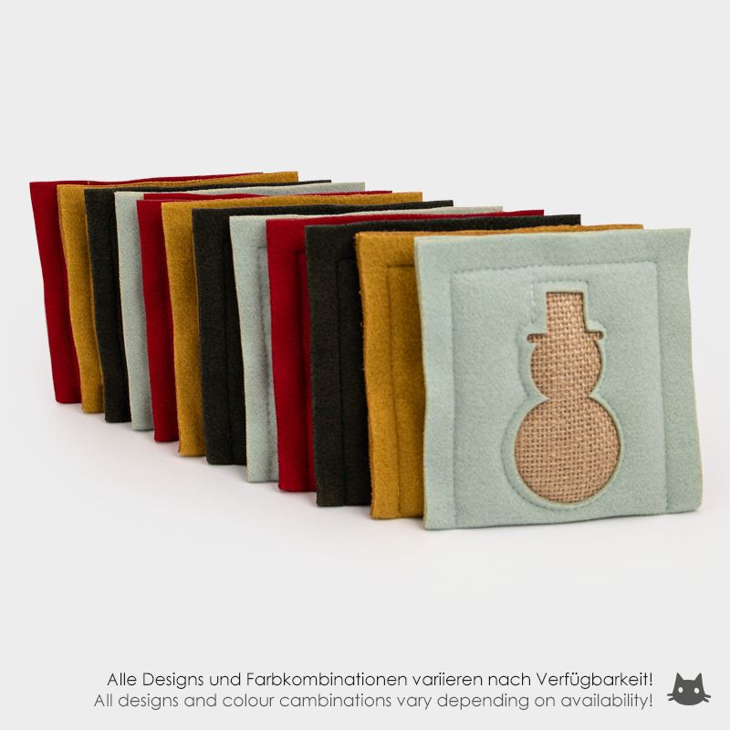 4cats Heimtierbedarf GmbH - Wholesale Pet Toy - Cat - 4cats Xmas Motif Cushion Catnip - 12 Pieces1