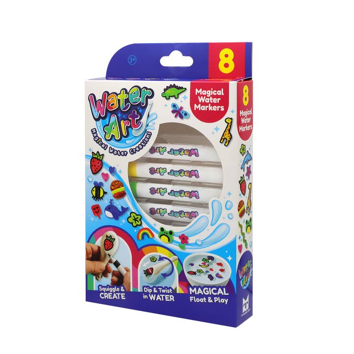 Stream Machine - Wholesale Markers - Kids & Baby - Water Art Magical Water Makers 8 pack with a Ceramic Spoon