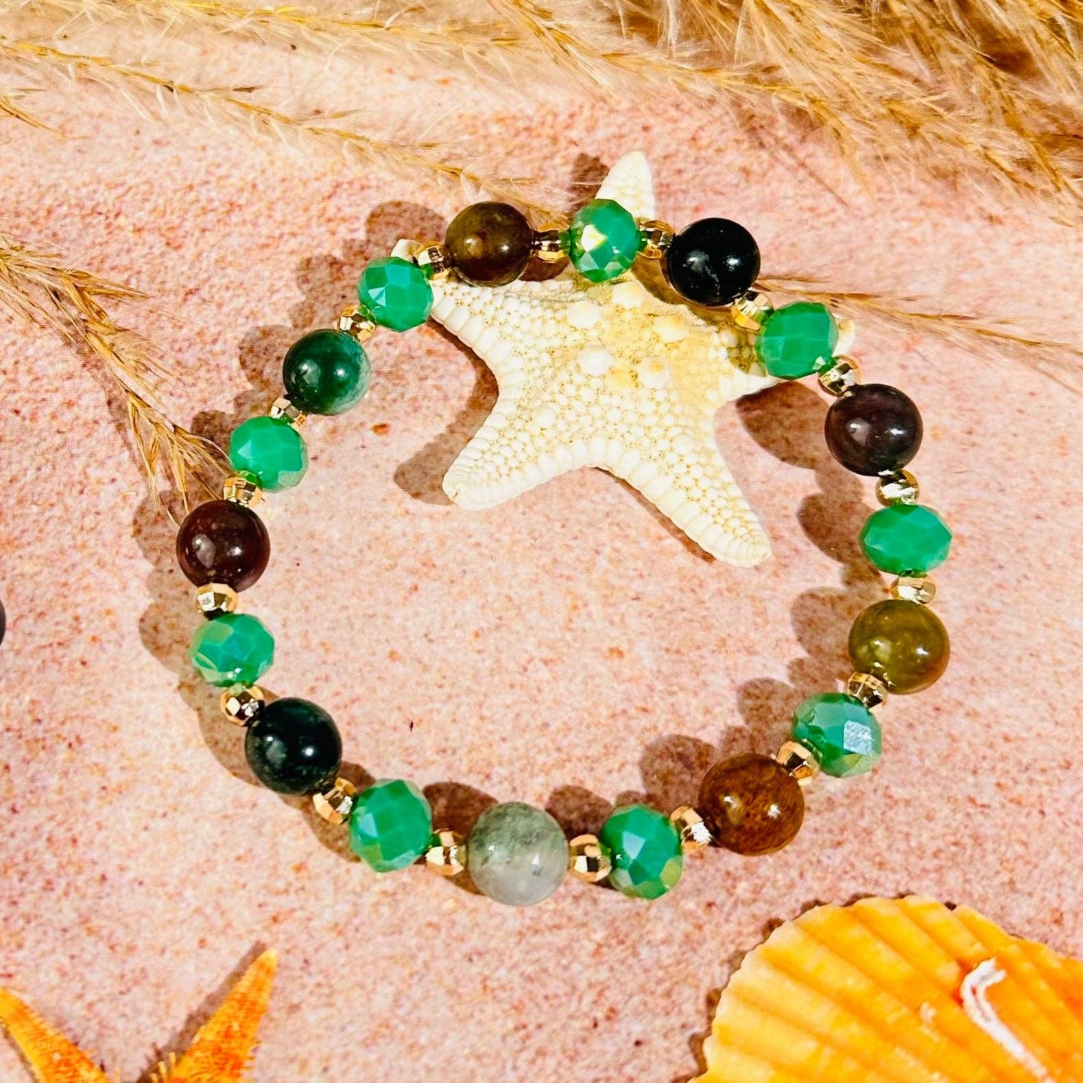 Soul Charms - Wholesale Sieradenset - Triple Earth Crystals Peace Love Abundance BYOB-armbandenset3