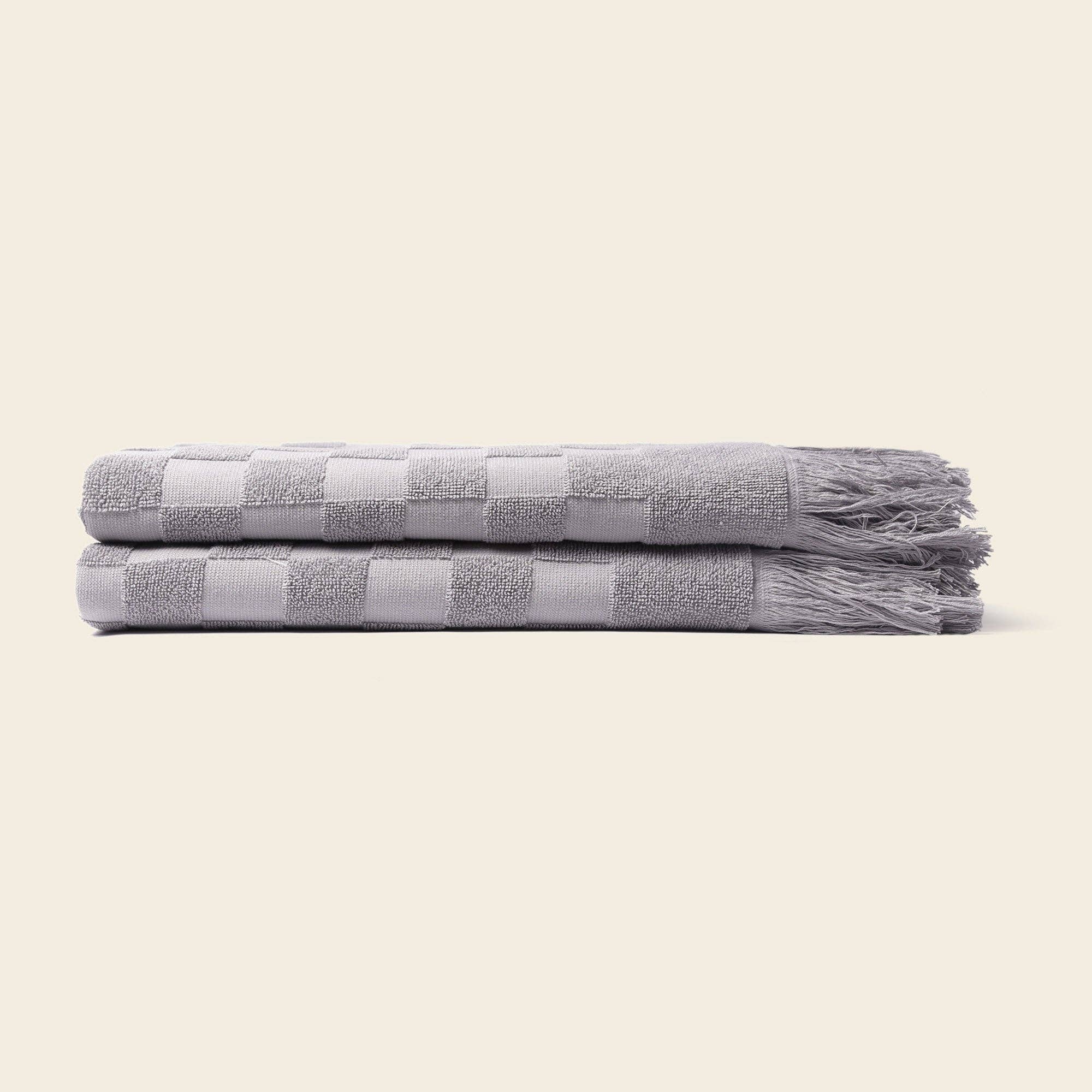 Happy Place Brand - Wholesale Bath Towel - Organic Checkered Bath Towel16