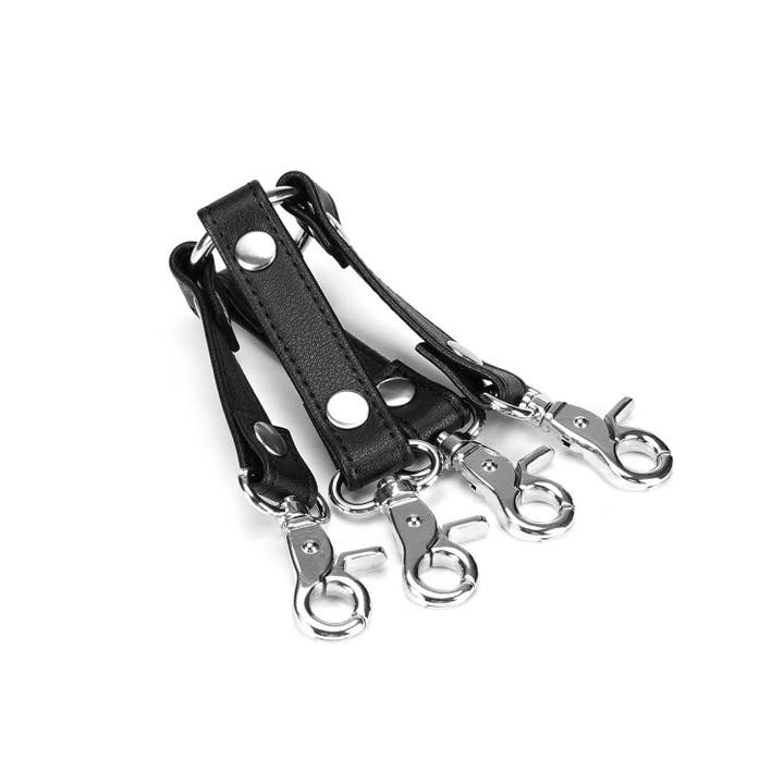 Liebe Seele – wholesale Sex toy – Black Bond Hog Tie Restraint Connector