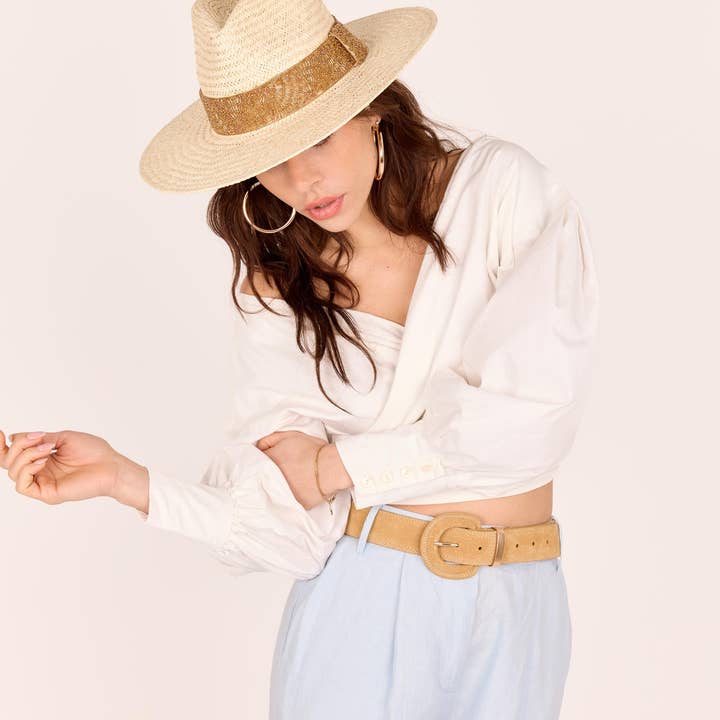 Maradji - Wholesale Straw Hat - Women's - ROSALIE FLOWERS FUSCHIA HAT8