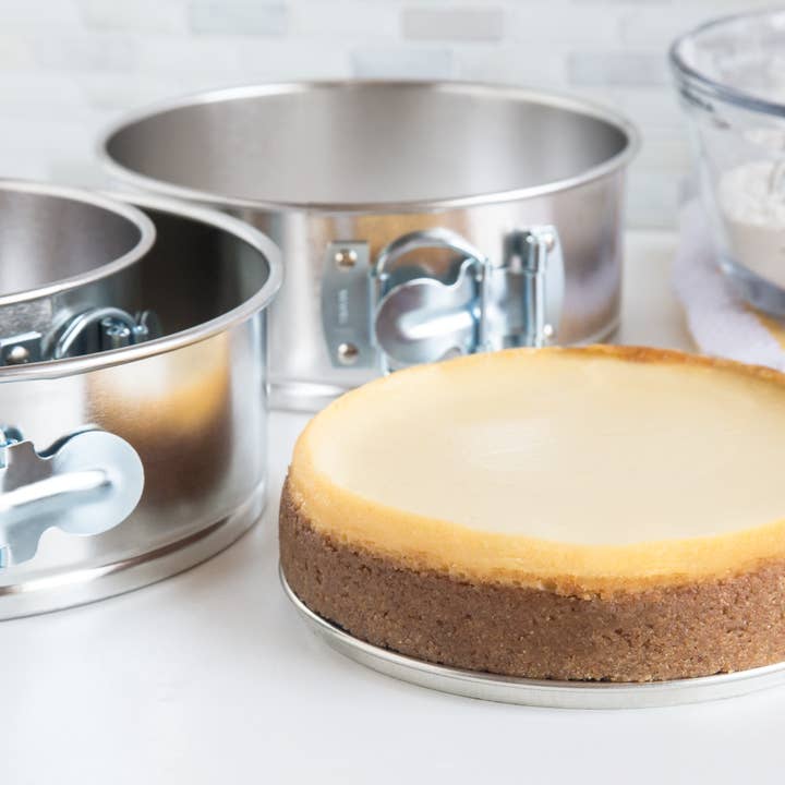 Fox Run Brands - Wholesale Cake Pan - Fox Run Mini Springform Pan Set, Tin-Plated Steel, 3-Piece