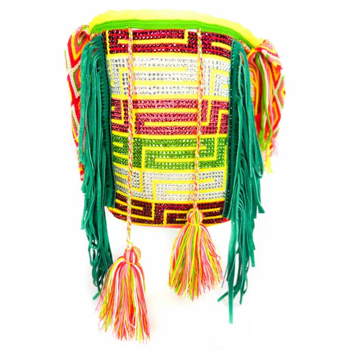 Fleek Open Wayuu Luxury Mochila Bag for wholesale by LUXCHILAS