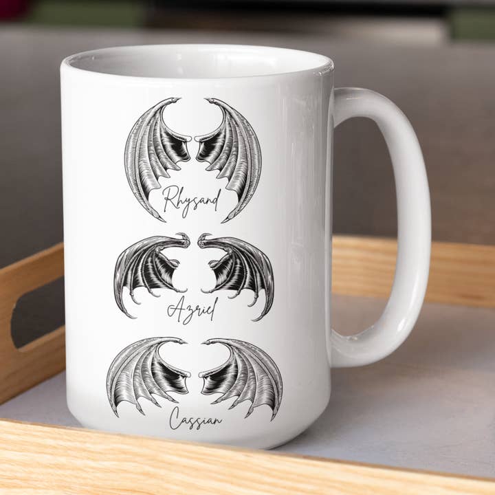 Bat Boys Inspired Wing Span - Bookish - Ceramic Mug - 15 Oz for wholesale by The Geek Boutique