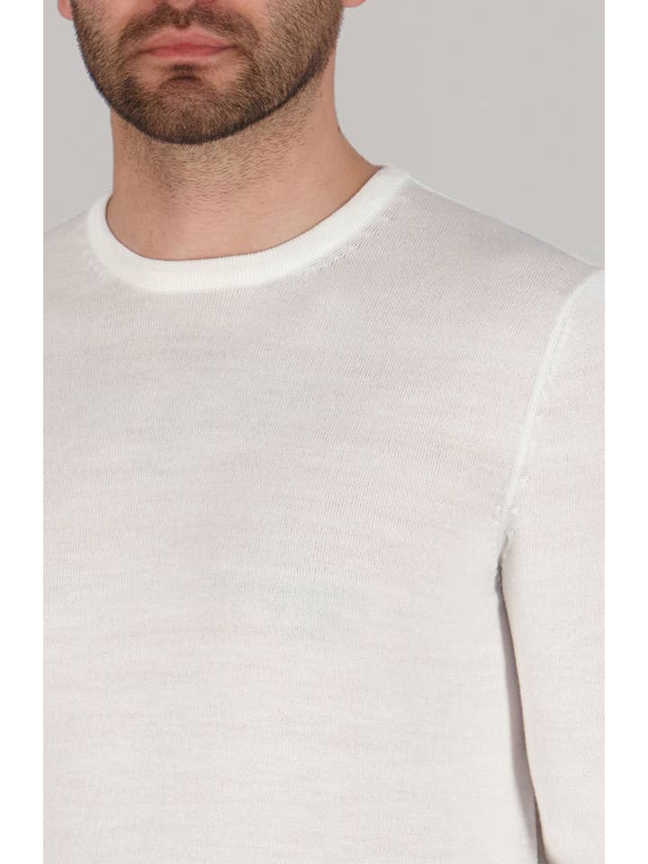 Paul James Knitwear - Wholesale Knitted jumper – Men′s - Mens Extra Fine Merino Wool Crew Neck Jumper8