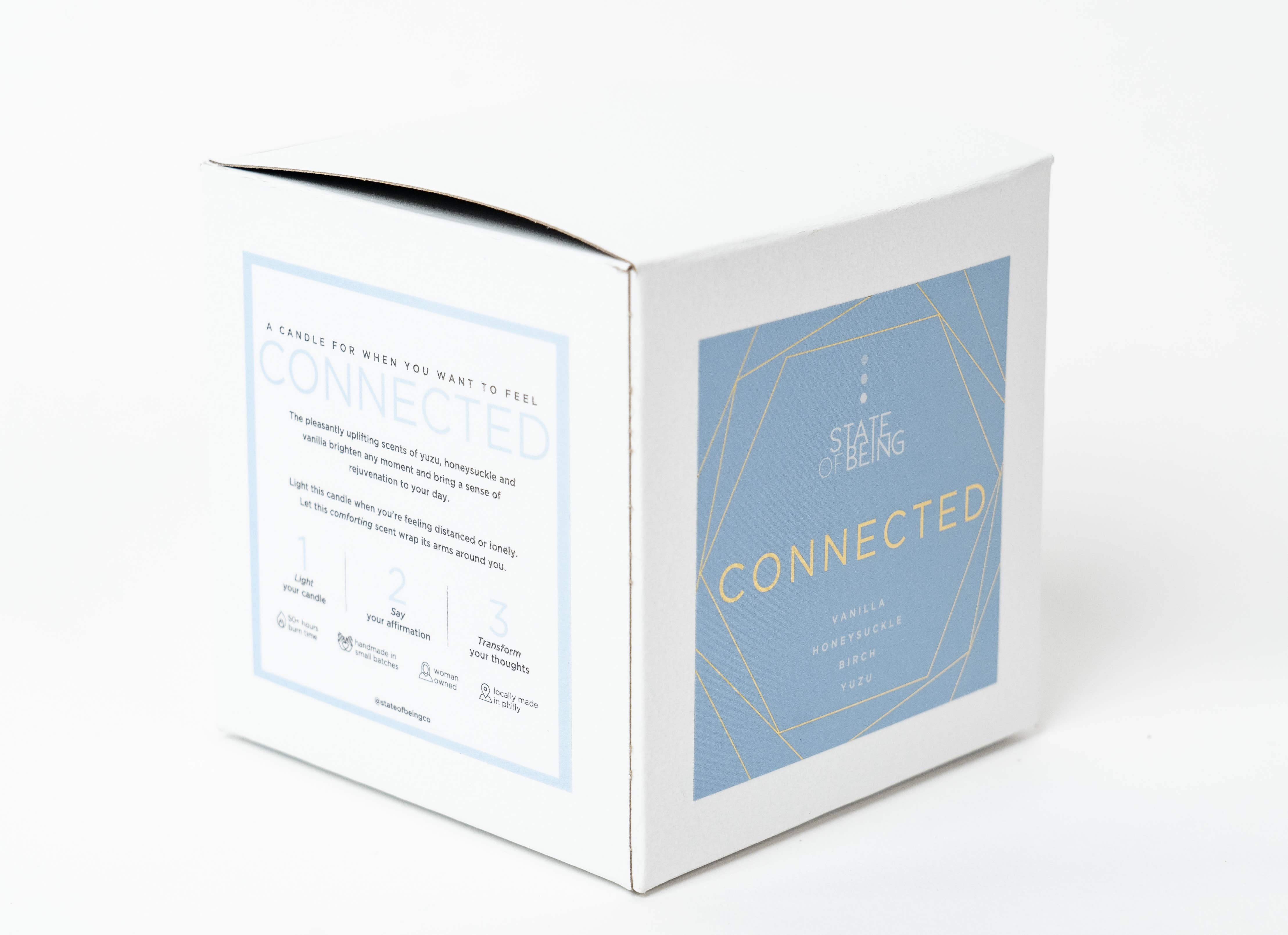 State of Being - Wholesale Jar/Filled Candle - Connected Yuzu Honeysuckle & Vanilla Scented - Jar Candle2