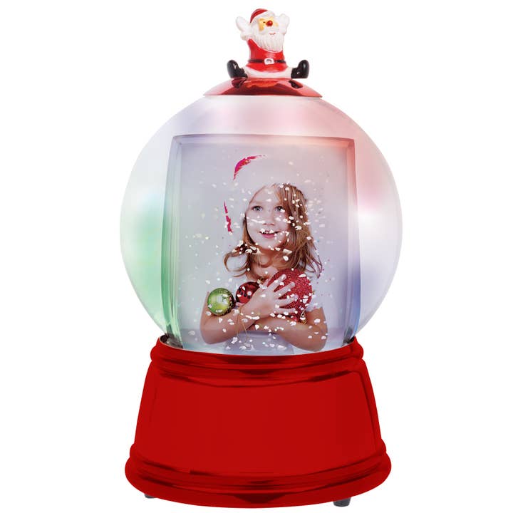 Neil Enterprises – wholesale Snöglob - Barn och baby – Lys upp jultomten Foto Snöglob