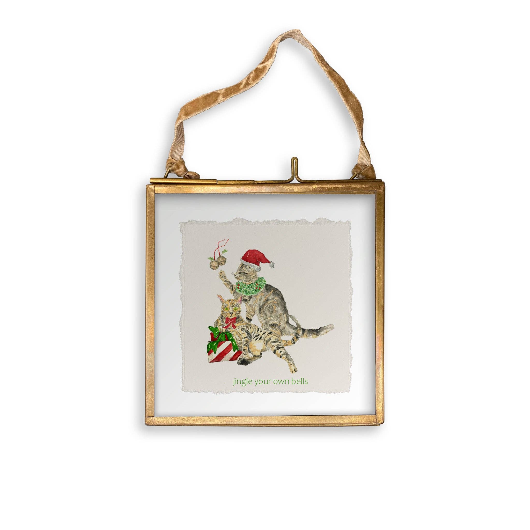 French Graffiti - Venta al por mayor Paños de cocina - Gatos Jingle Bells12