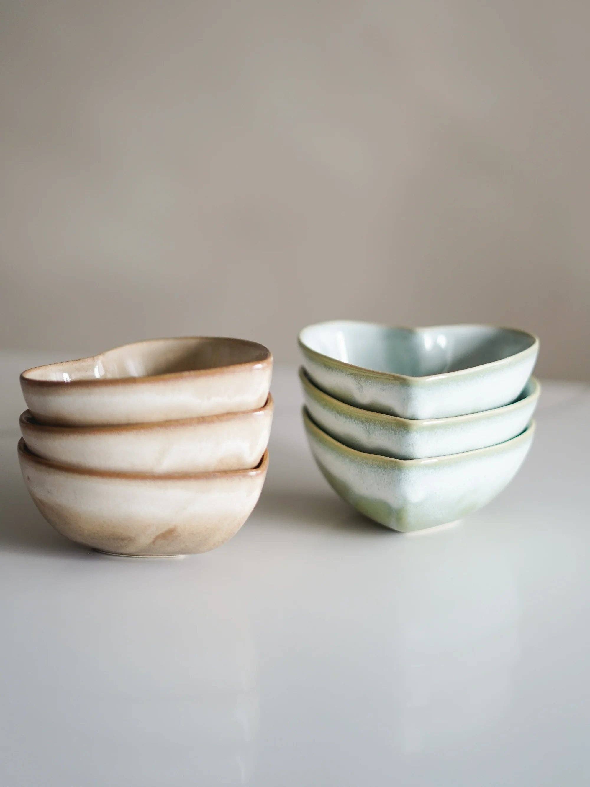 CerAmor Cerâmica – wholesale Skål – Hjärtformad mugg i pastellfärger2