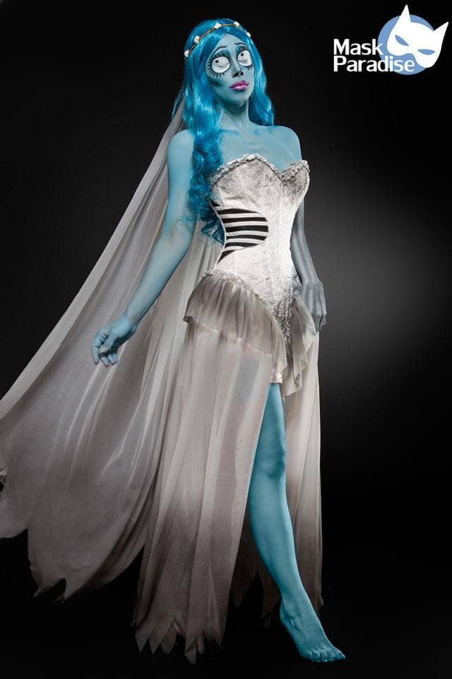 White blue Skeleton Bride for wholesale on Faire4