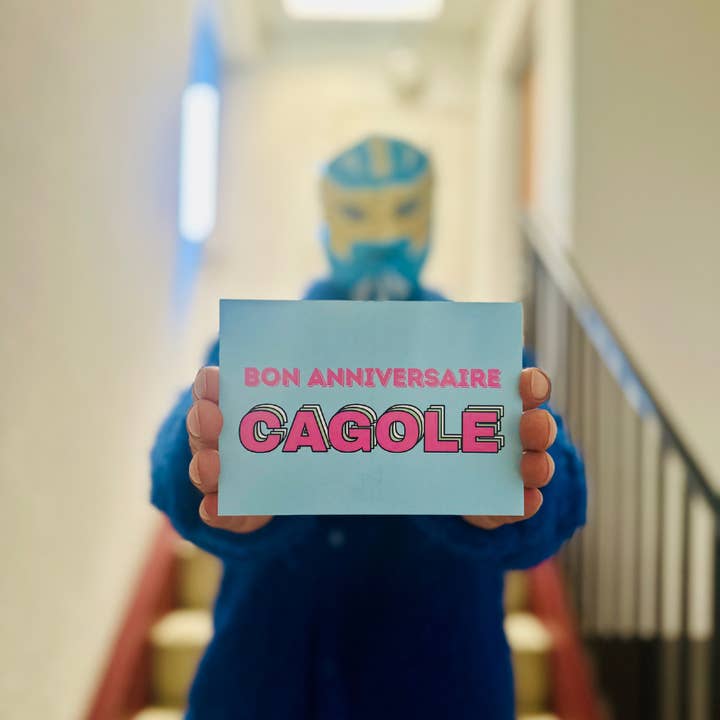 KIFFKIFF Agency - Wholesale Postcard - Postcard – Happy Birthday, CAGOLE1