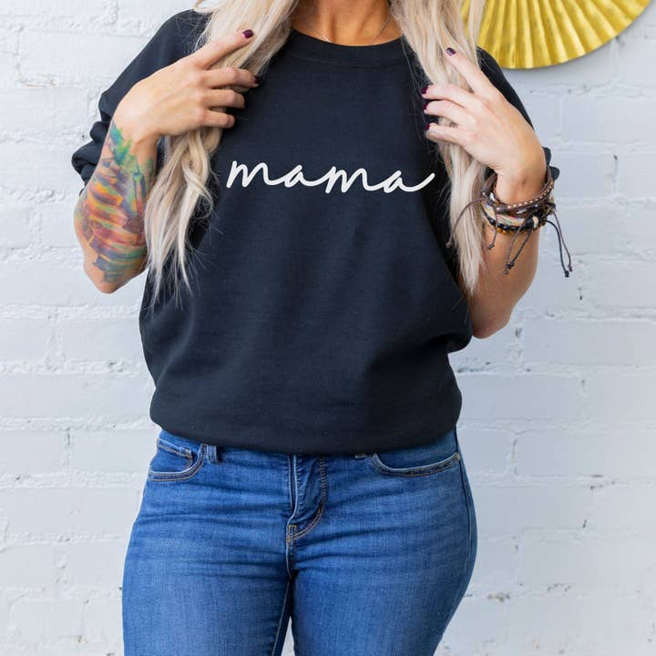 Felpa Semplice Mama *VESTIBILITÀ UNISEX* #3 per la vendita all'ingrosso da parte di 208T2.0