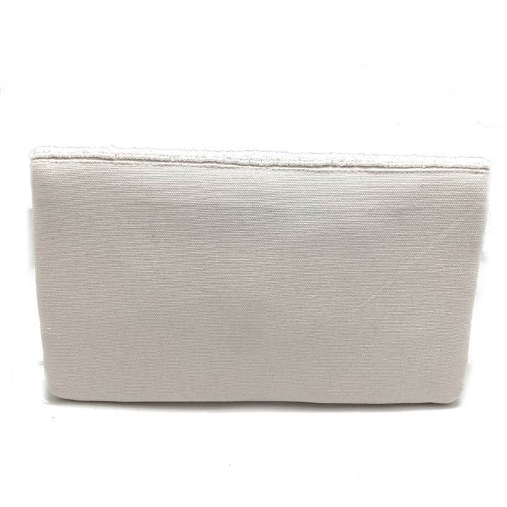 Pizzazz, Inc. - Wholesale Clutch Bag - Women's - White Beaded Clutch With Red Lips3