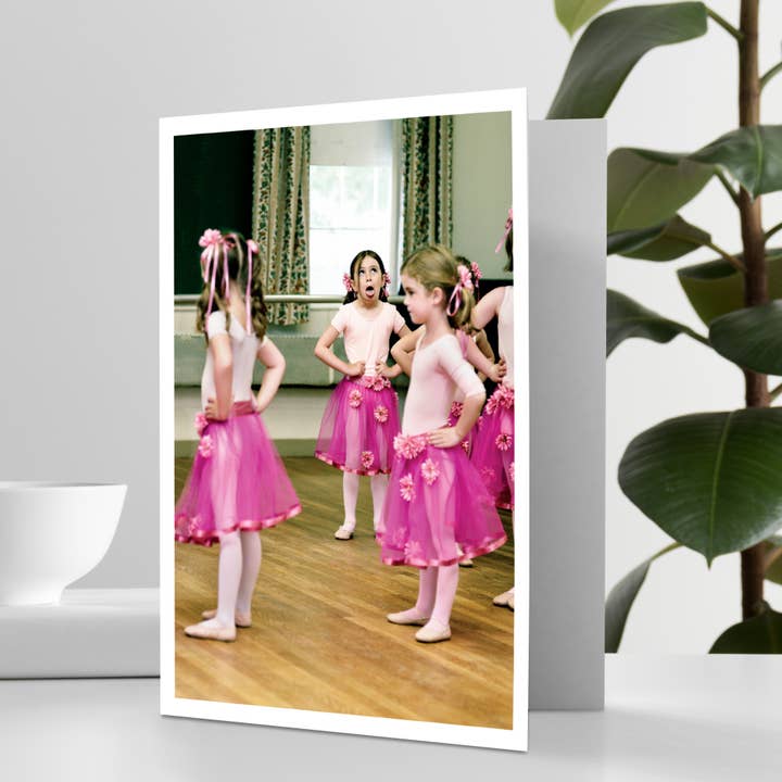 Palm Press - Wholesale Birthday Card - Bored Ballet Dancer Happy Birthday Card1