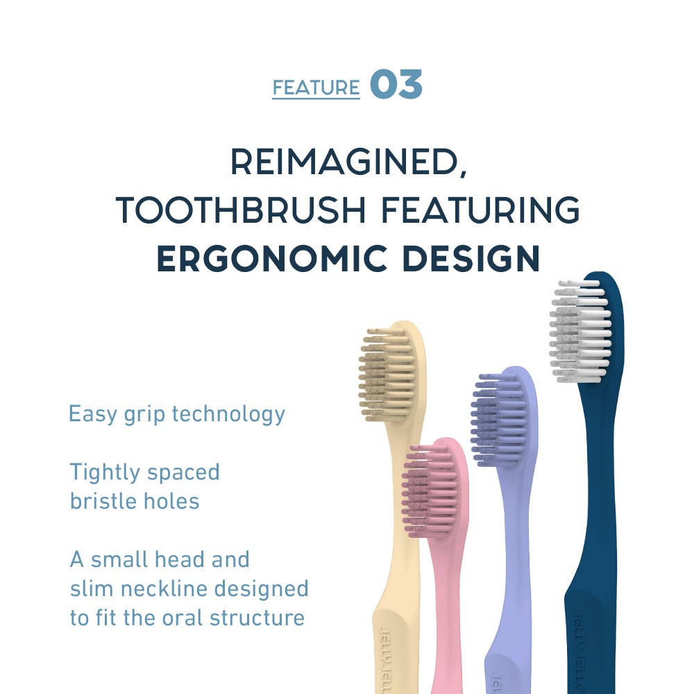 BeAll - Wholesale Toothbrush - Jelly Jello Toothbrush, Biodegradable Eco-Friendly- 18Colors29