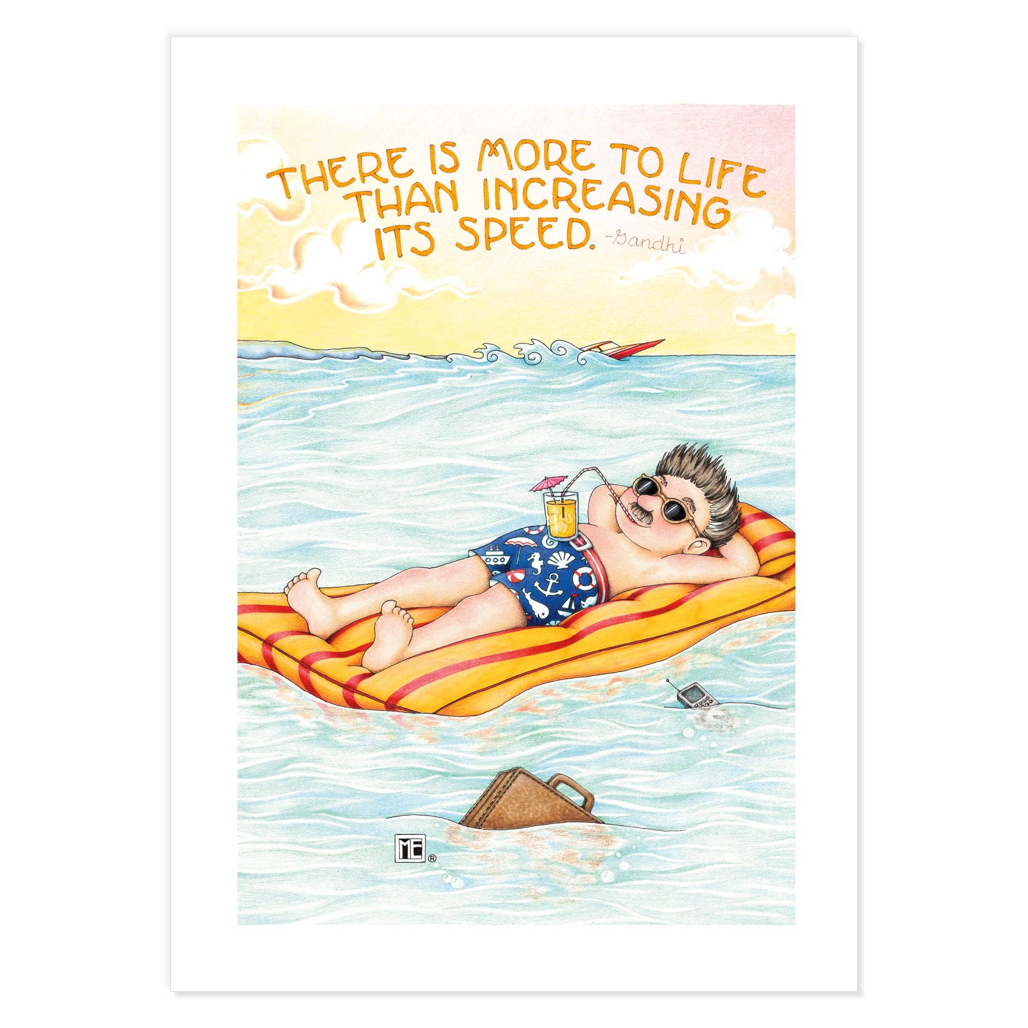 Mary Engelbreit Studios - Wholesale Postcard Set - Sunkissed Shores Beach Postcards4