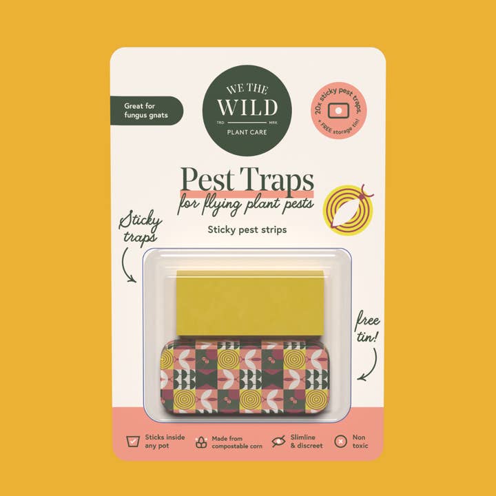 We The Wild Plant Care USA - Wholesale Garden Tool - Compostable Gnat Traps