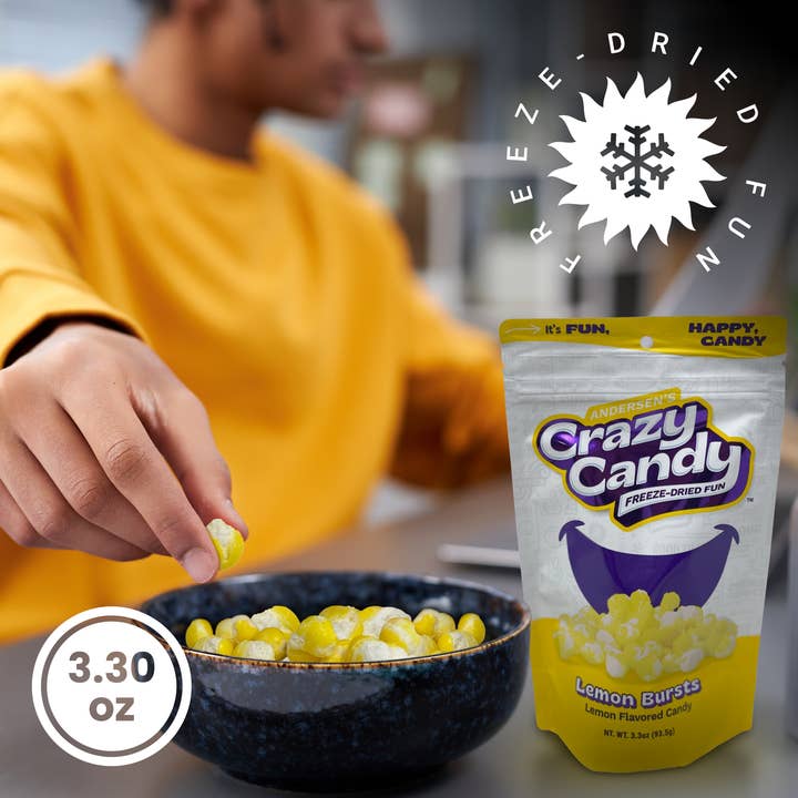 Smithco Distributing - Wholesale Boiled sweets - Andersen's Crazy Candy Freeze Dried Candy13