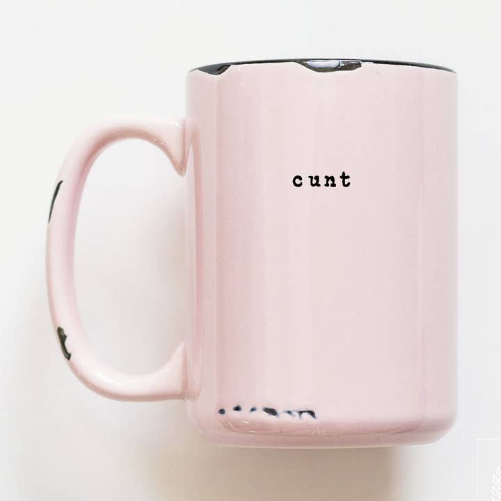 Cunt | Ceramic Mug for wholesale by Prairie Chick Prints