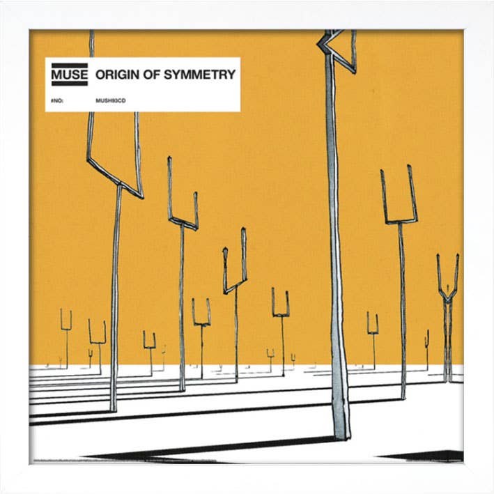 The Art Group - Vente Affiche d'art - Couverture de l'album Muse (Origin of Symmetry)3