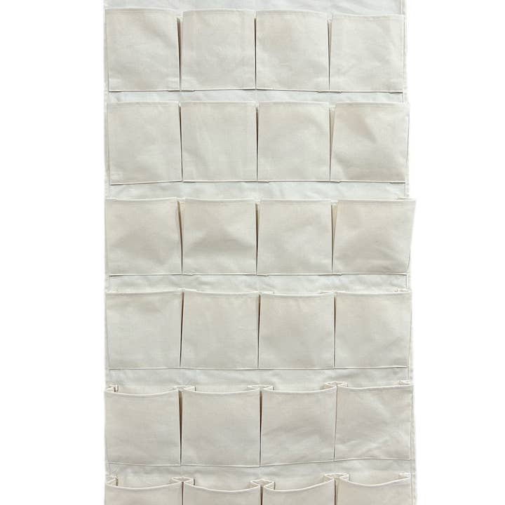 ForeverCotton - Wholesale Advent Calendar - DIY Advent Calendar | Cotton Canvas Wall Hanging Storage With 24 Pockets | Canvas Hanging Storage Bag | Christmas Gift | Holiday Gift1