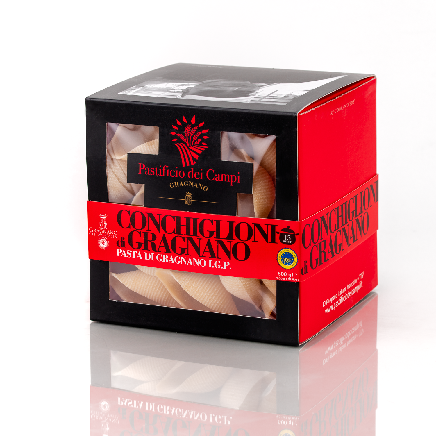 Pastificio dei Campi - Vente Pâtes - Pâtes Conchiglioni de Gragnano IGP - 500 g 100 % Made in Italy0