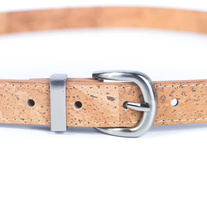 Meninas Bonitas Cork - Venta al por mayor Cinturón - Mujer - Cinturón de corcho de doble cara para mujer L-1006