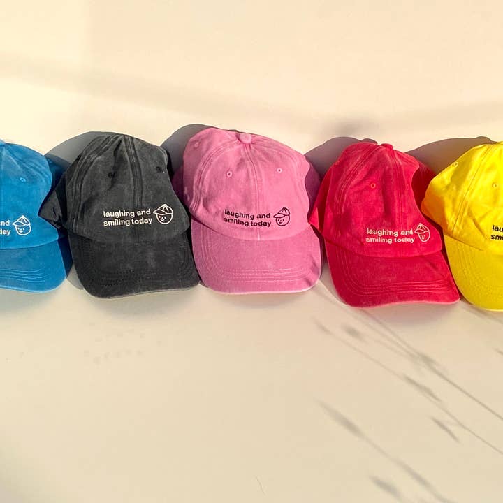 Clarice Tudor - Wholesale Baseball Cap - Unisex - Laughing and Smiling Today Dad Cap3