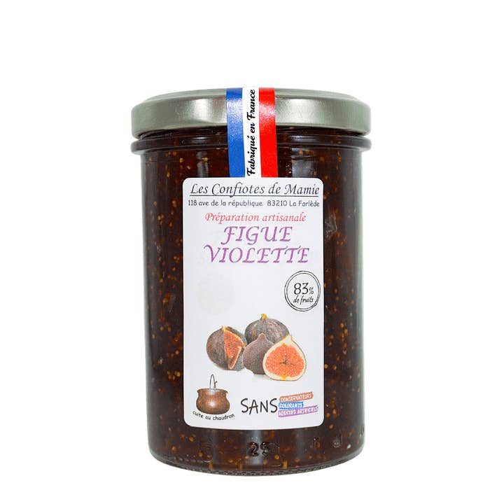 Fig jam for wholesale by Les confiotes de mamie