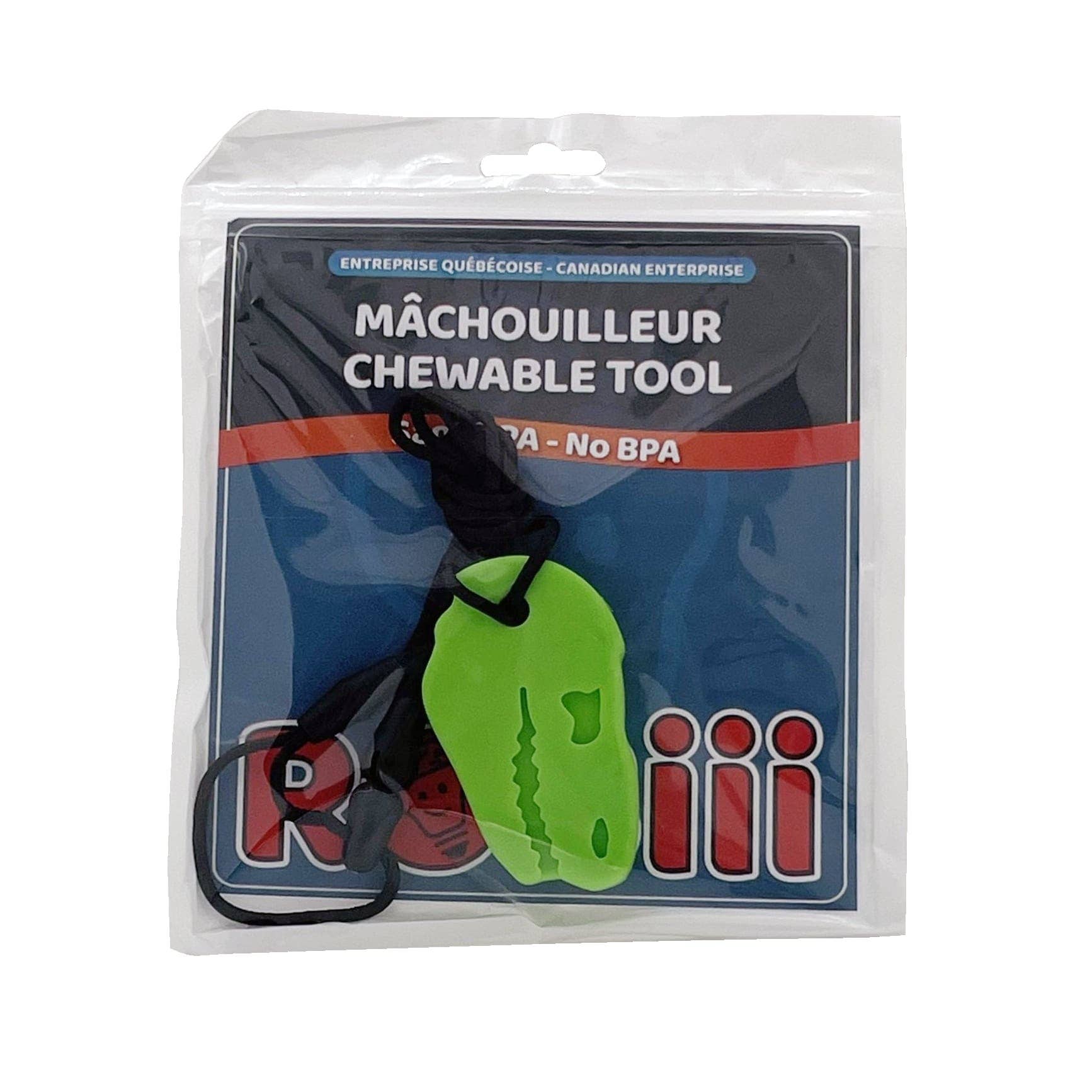 Robiii – wholesale Chew cube – Baby – Chewable Dinosaur Necklace Sensory Toy - Chewable toy1