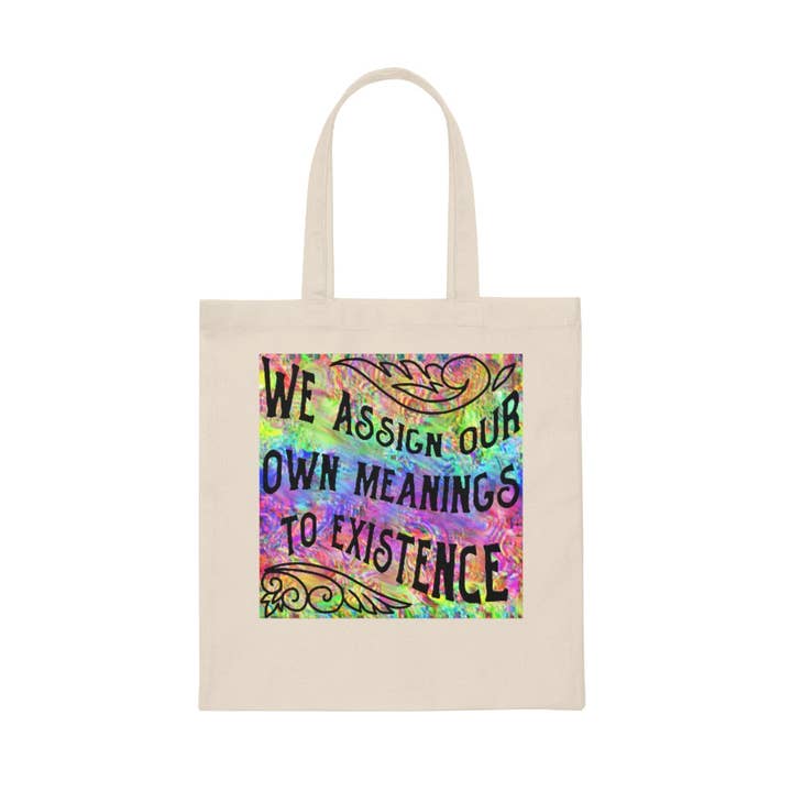 Atribuímos o nosso próprio tote de lona de significado por atacado de Le Fae Rouge