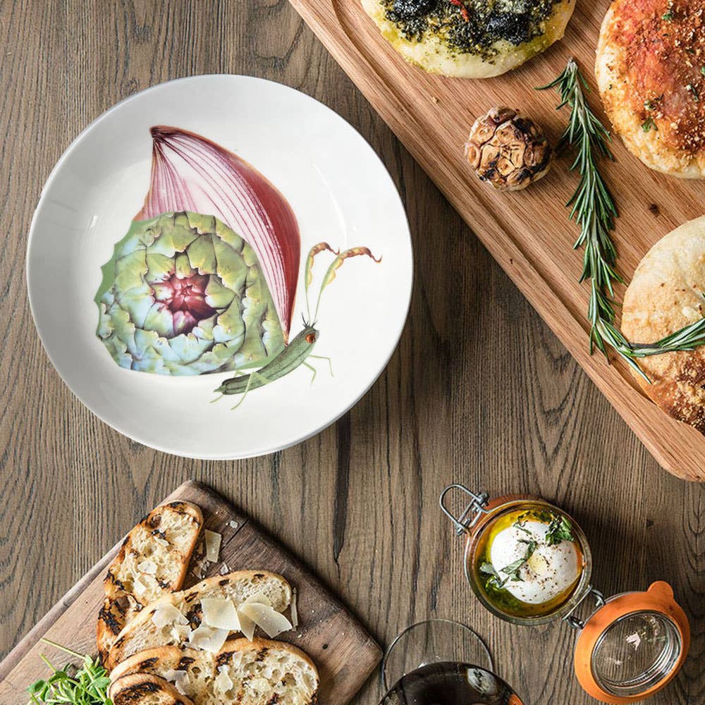 Bordy's - Wholesale Dinner Plate - The Dolce Vita of a Farfalla - Piatti Fondi23