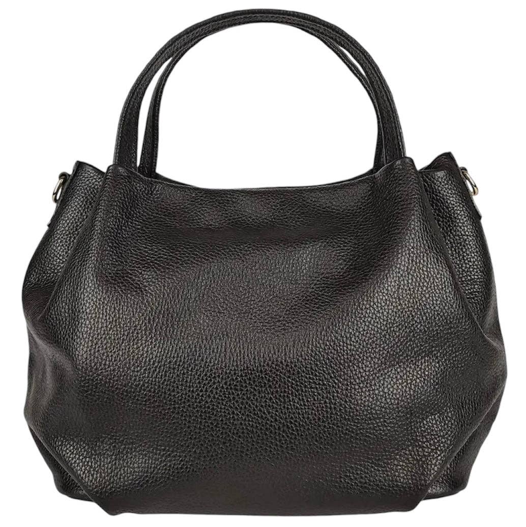 MODARNO – wholesale Väska med handtag – Dam – MODARNO kvinnoväska i äkta italienskt skinn, axelväska 25x14x19 cm12