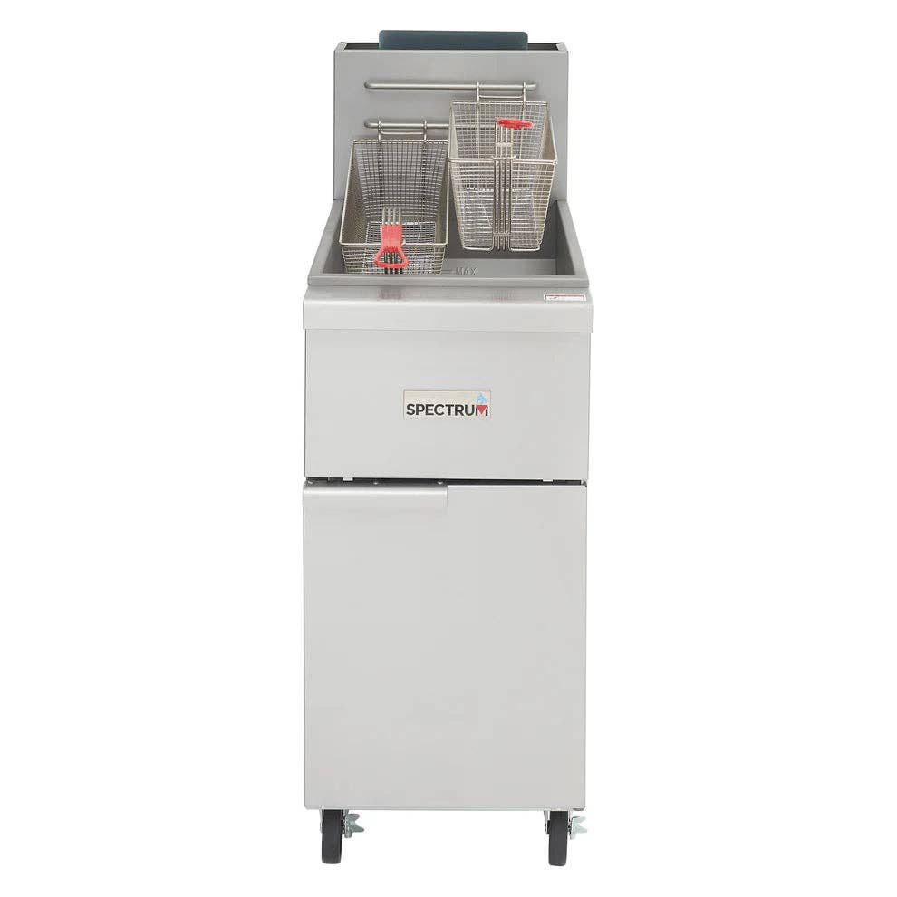 EcoQuality - Wholesale Kitchen Appliance - NGGF-40-NG to NGGF-70-NG, 3–5 Tube, Natural Gas/LP Spectrum™ Fryers, 40/50/70lb1