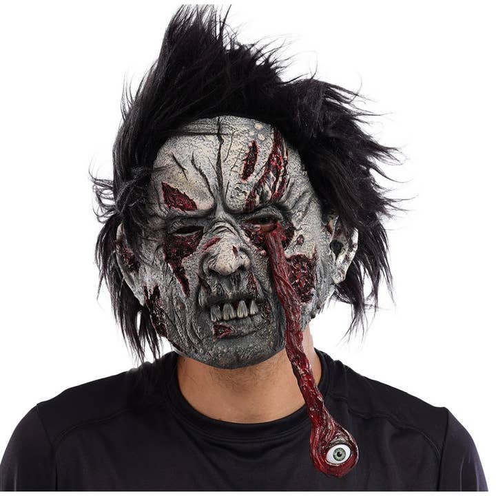 Living Dead Zombie Latex Halloween Mask Walker Fancy Dress for wholesale by Stylex Party