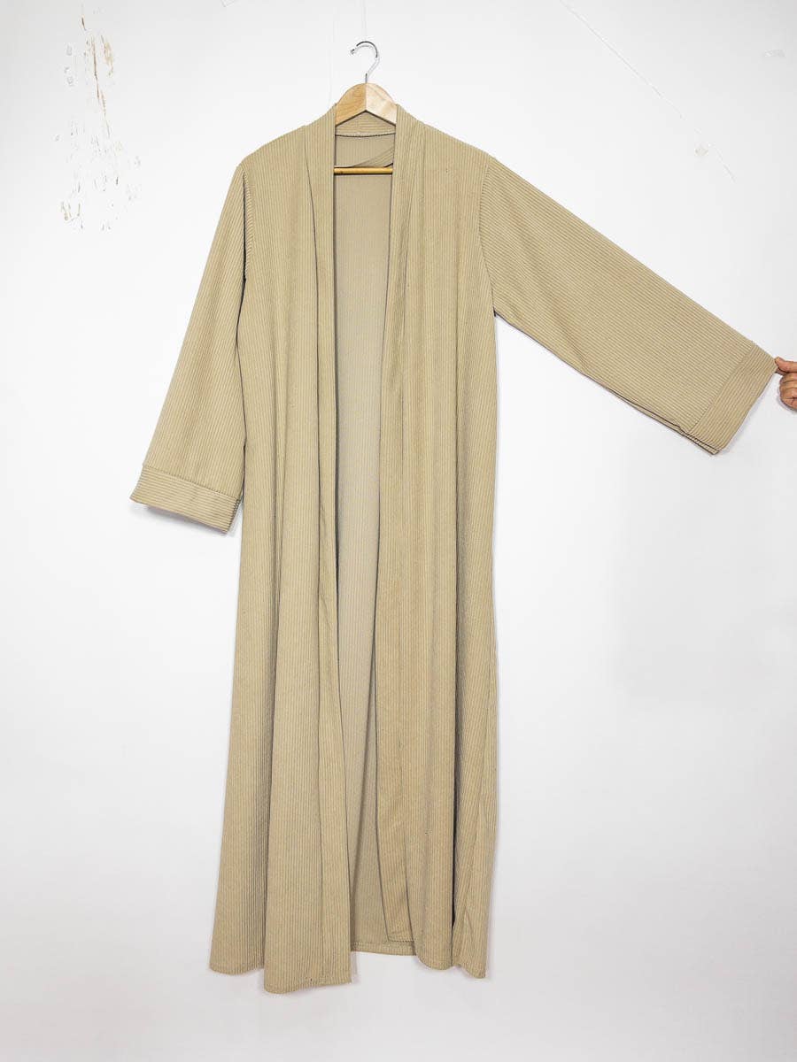 IDEAL OUTFIT - Vente Kimono – femme - Kimono ref:2391-B-velours côtelé4