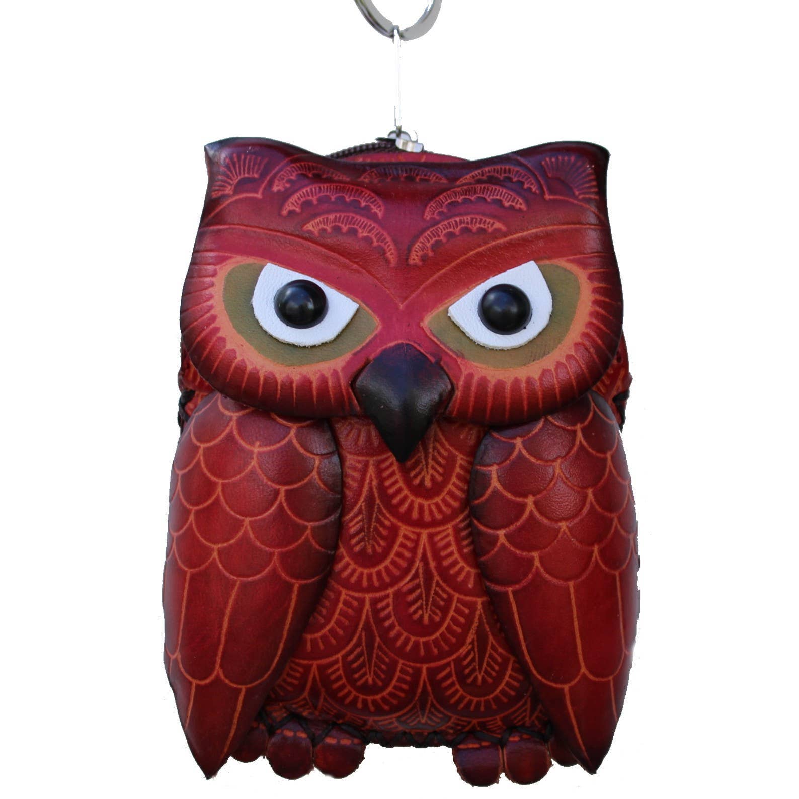 Sunflower Handmade leather inc - Wholesale Wristlet - Leather Owl Wristlet coin purse wallet3