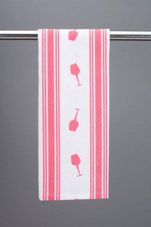 Duke Imports - Venta al por mayor Paños de cocina - Exhibidor Variado de Toallas de Diseñador "Merry Vino"4