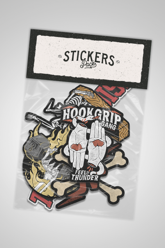 Thundernoise - Wholesale Sticker - Sticker Pack - 6 pcs.0