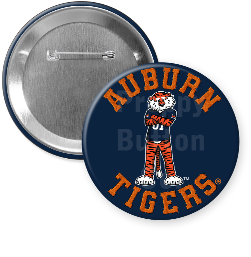 Auburn Tigers War Eagle Comfort Colors Coral & Blue Chevron T Shirt Adult Small | UK