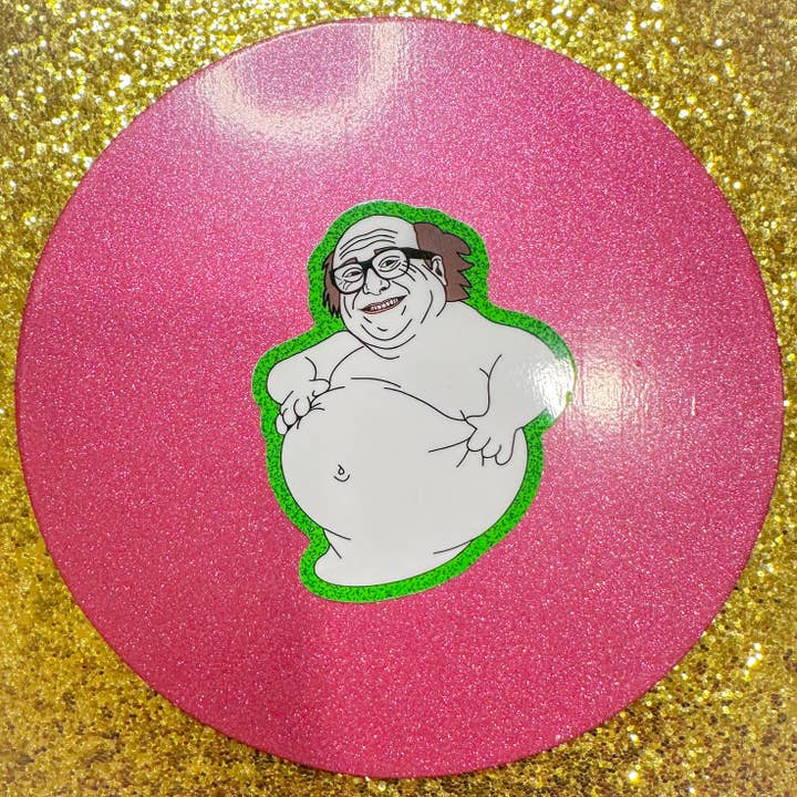 Danny DeVito Ghost Sticker for wholesale by The Big Happy Jewelry Co