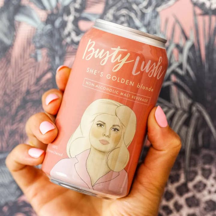 She's Golden Non-Alcoholic Blonde Ale (6pk) for wholesale by Busty Lush